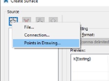אפשרות Points in Drawing